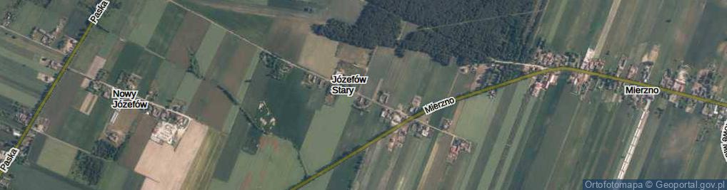 Zdjęcie satelitarne Józefów Stary ul.